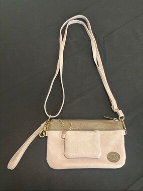 Save The Girls Clutch with Touch Phone Window Screen and Coin Purse